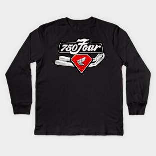 The Amazing 750 Four Motorcycle Kids Long Sleeve T-Shirt